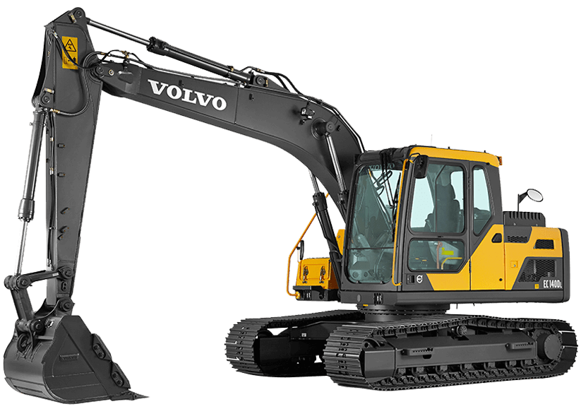 Volvo lánctalpas kotrógép